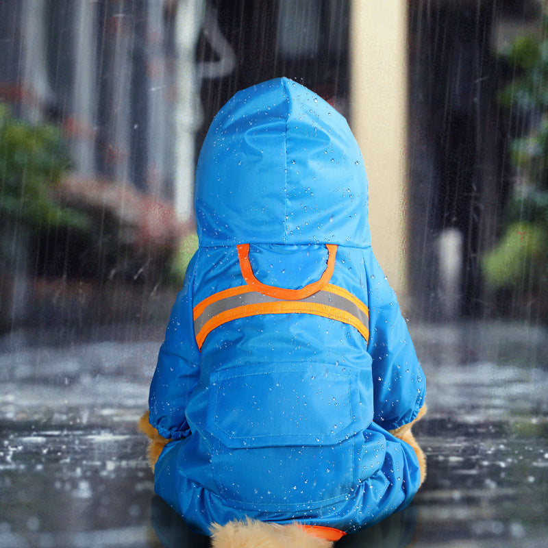 Pet Reflective Raincoat | Dog Clothes