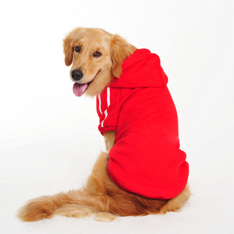 Pet Warm Hoodie Clothes For Large Dogs