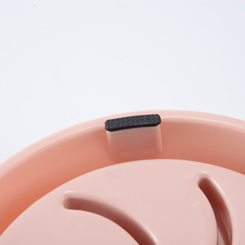 Plastic Dogs And Cats Choke Prevention Food Bowl
