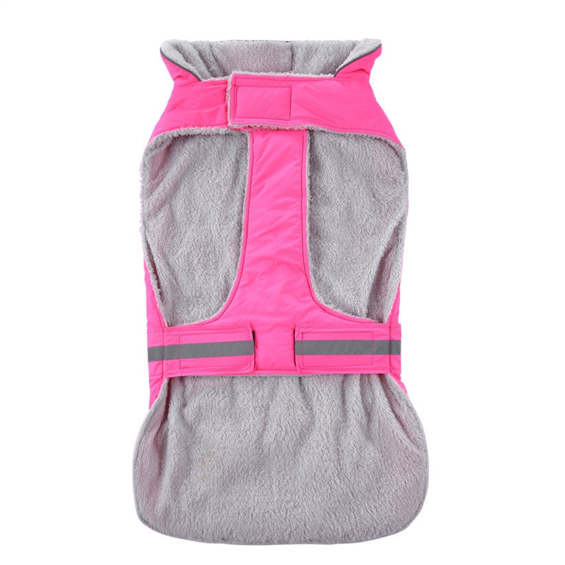 Pet Reflective Outdoor Cold Weather Dog Vest Clothes