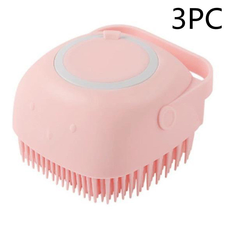 Silicone Bath Comb Brush For Dog