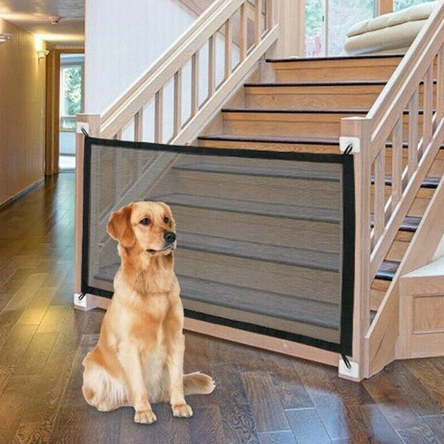 Pet Safety Enclosure Gate Mesh | Baby Dog Fences