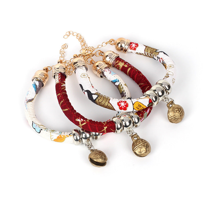 Pet Bell Collar Around The Neck