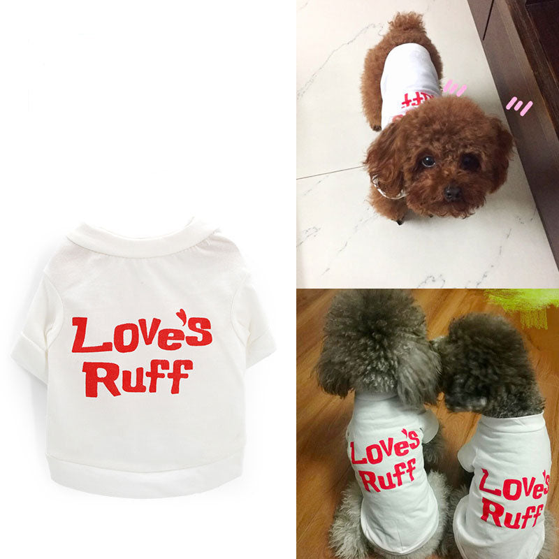 Love's Ruff Plain Dog shirts