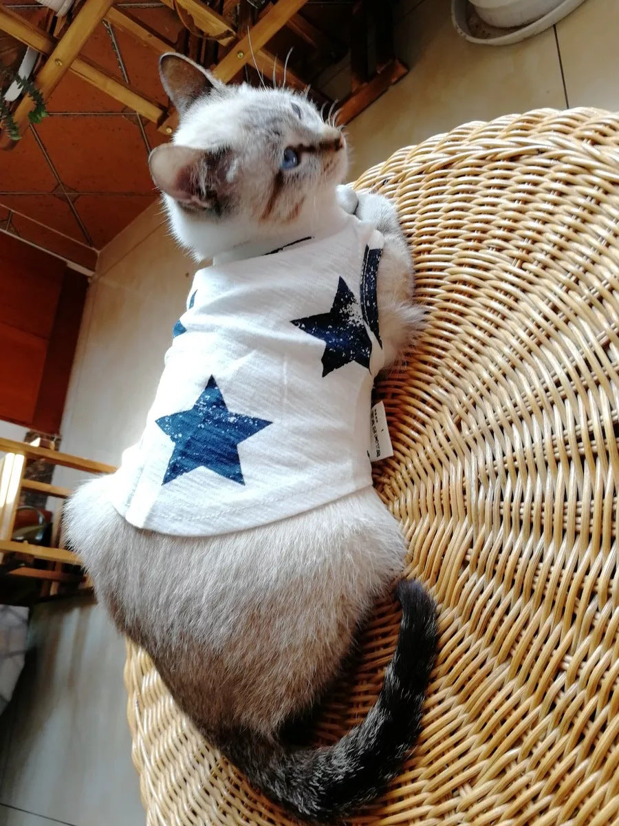 Stylish Cute Cat and Dog Clothes Tshirt