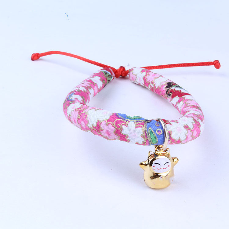 A Variety Of Adjustable Collars For Cats And Dogs