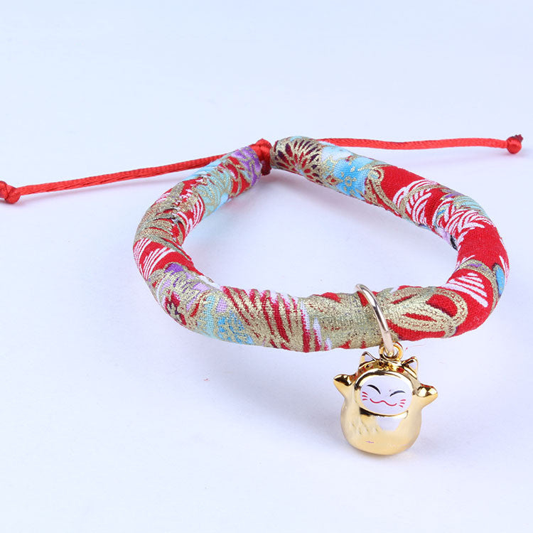 A Variety Of Adjustable Collars For Cats And Dogs