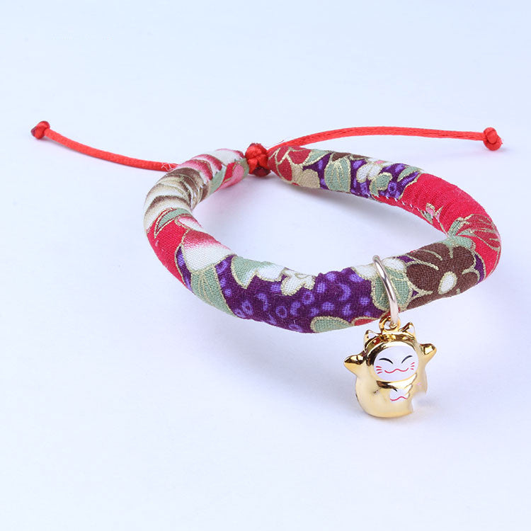 A Variety Of Adjustable Collars For Cats And Dogs