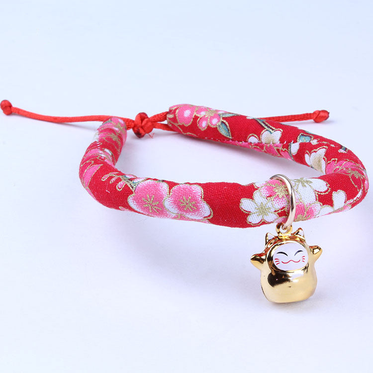 A Variety Of Adjustable Collars For Cats And Dogs