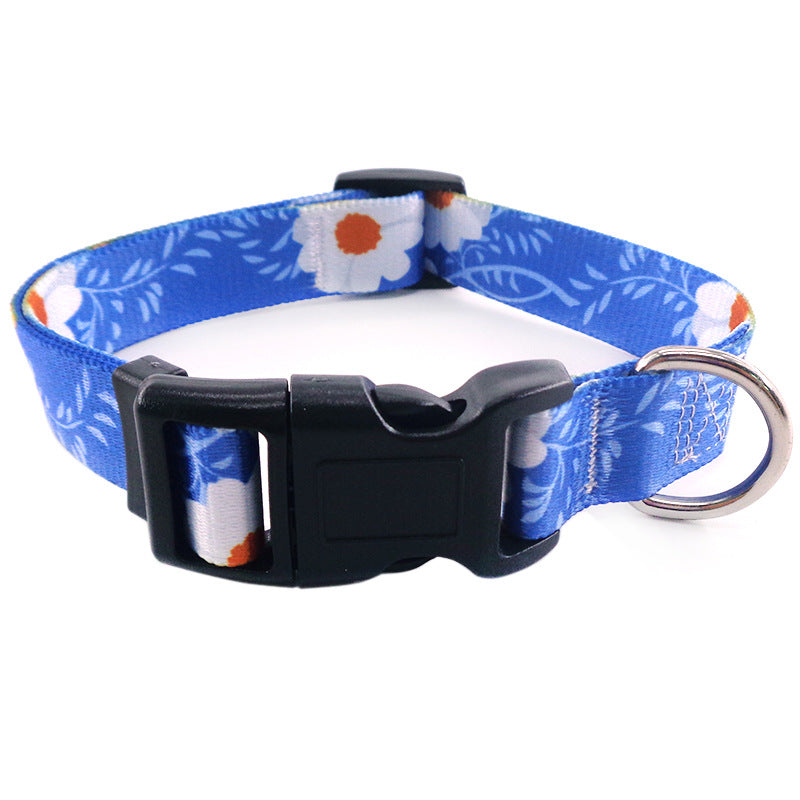 Digitally Printed National Style Pet Collars