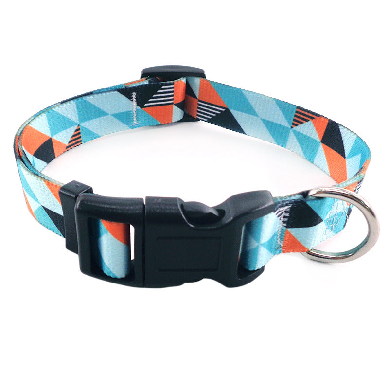 Digitally Printed National Style Pet Collars