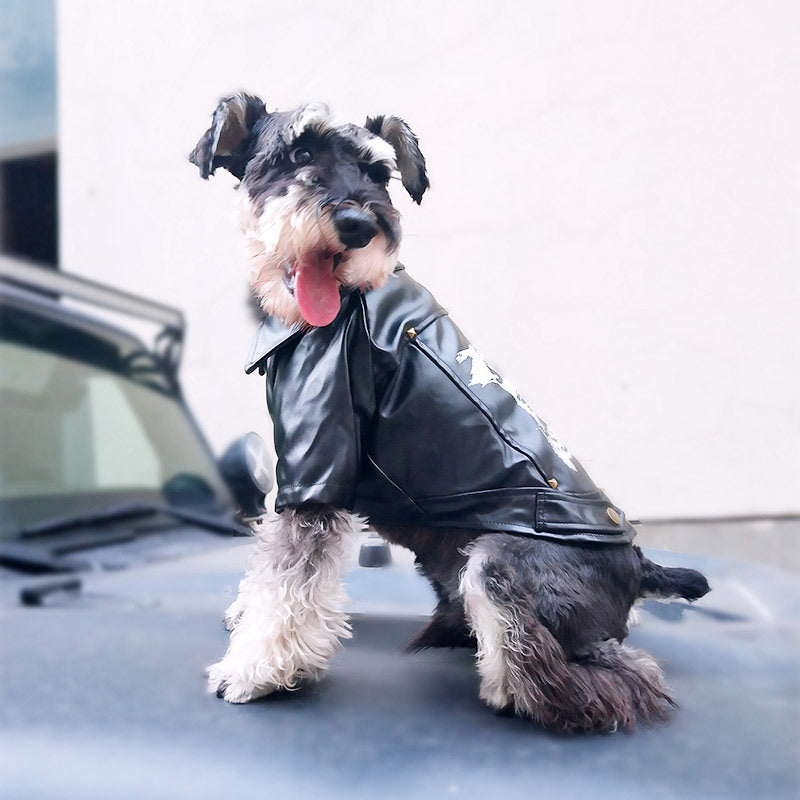 Pet Dog Waterproof Biker Jacket
