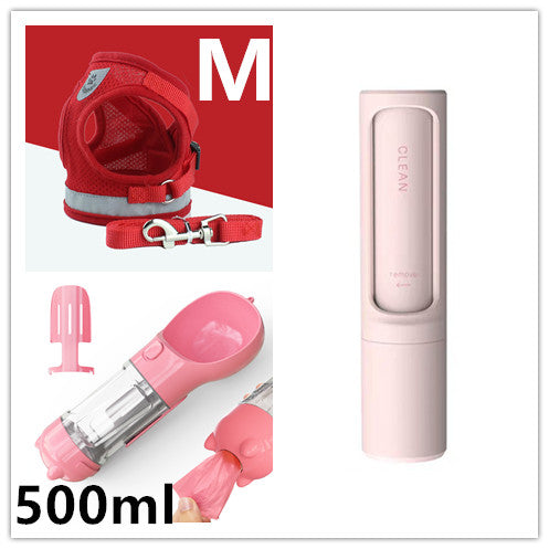 Breathable Mesh Chest Back Pet Leash