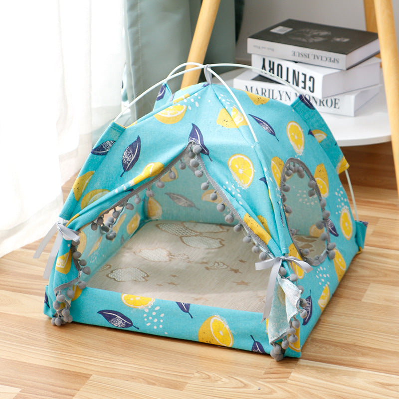 Cat Tent And House Enclosed Bed