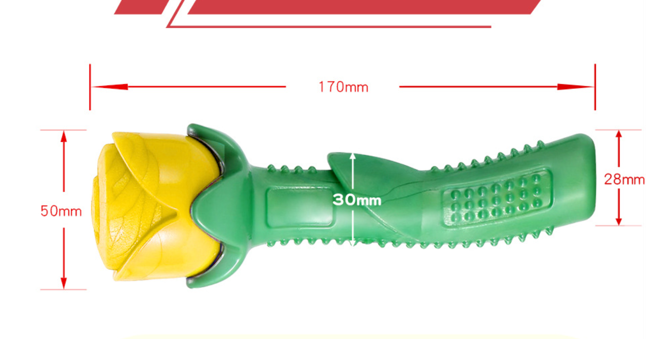 Cute Rose Shaped Dogs Chew Toy