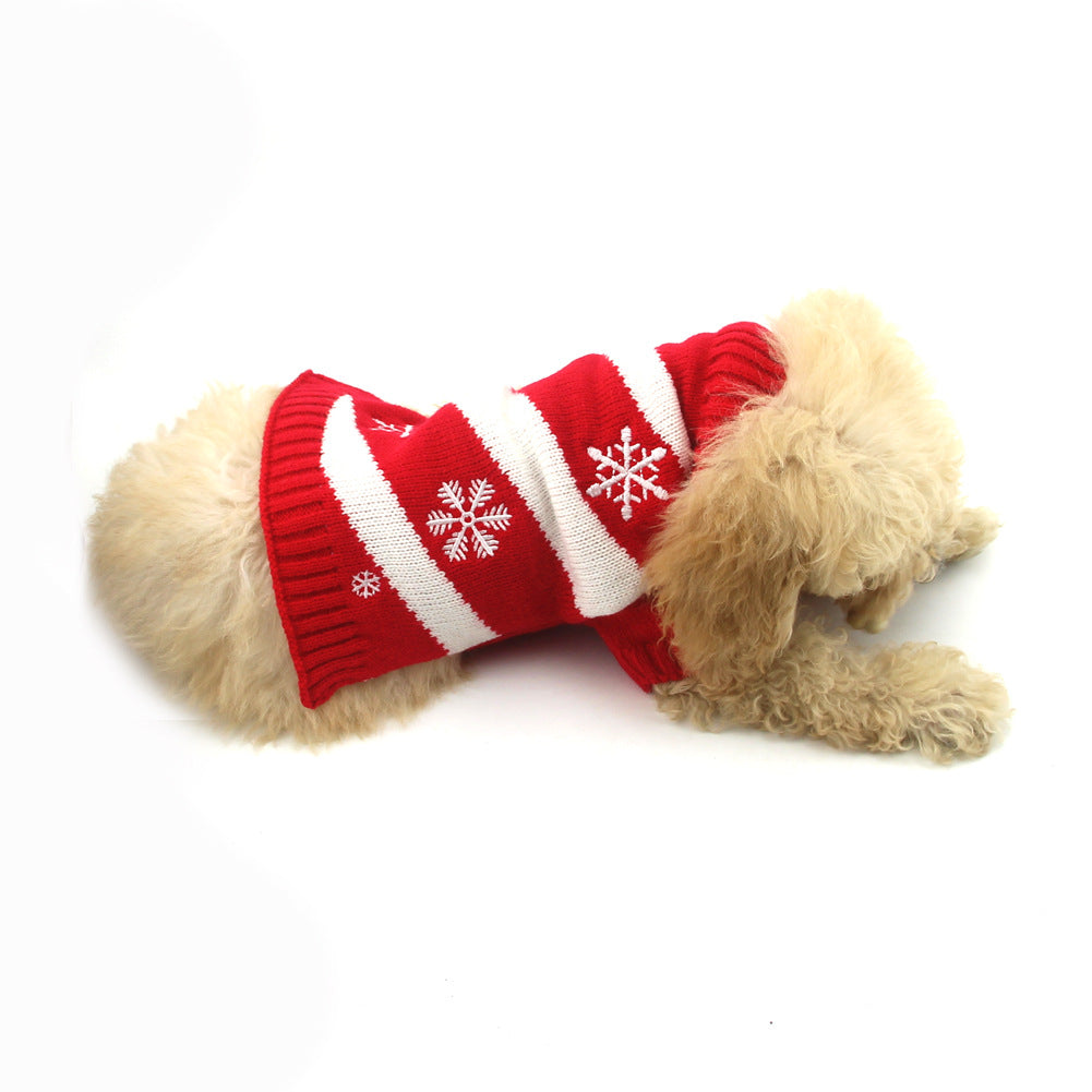 Christmas Holiday Sweater for Dog