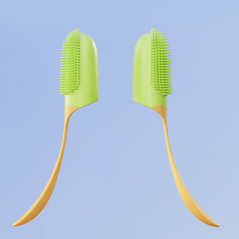 Finger wrap pet oral cleaning toothbrush