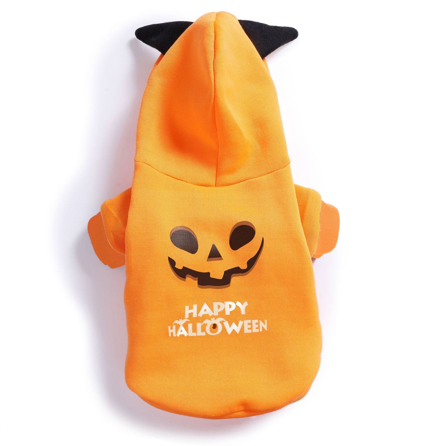 Halloween Pumpkin Dog Hoodie