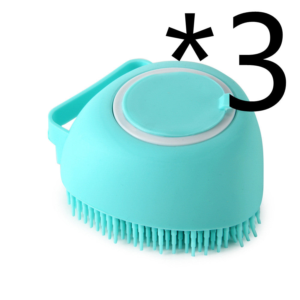 Silicone Bath Comb Brush For Dog
