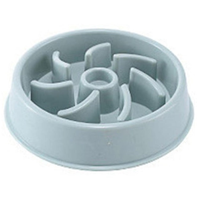 Plastic Dogs And Cats Choke Prevention Food Bowl