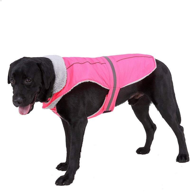 Pet Reflective Outdoor Cold Weather Dog Vest Clothes