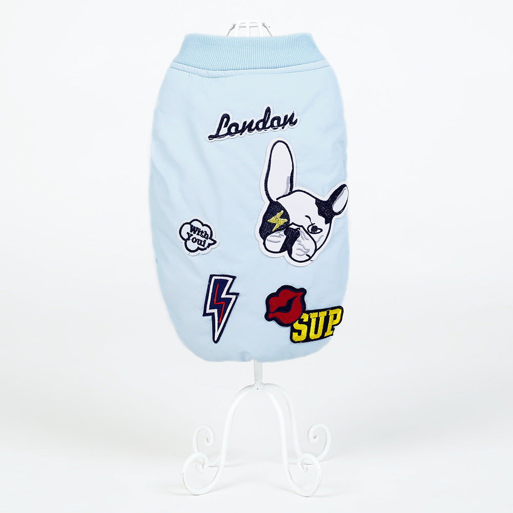 Pet Dog Cat Print Casual Clothes