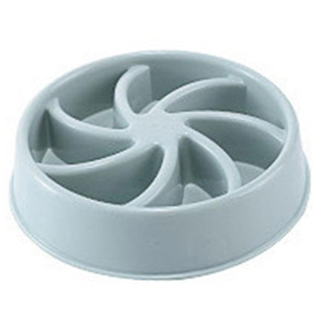 Plastic Dogs And Cats Choke Prevention Food Bowl
