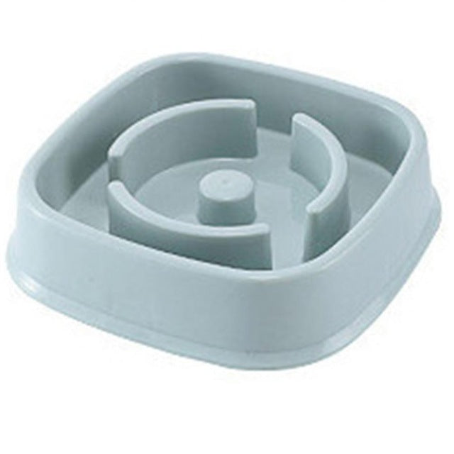Plastic Dogs And Cats Choke Prevention Food Bowl