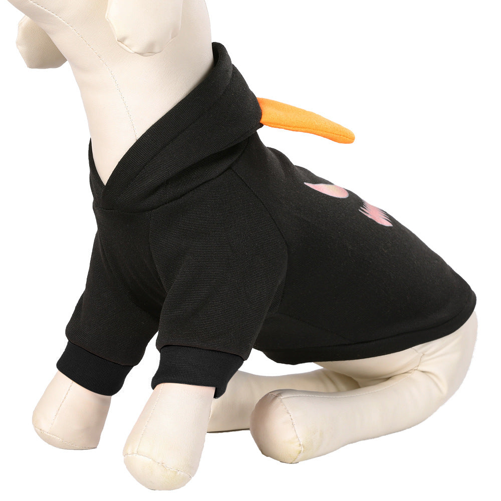 Halloween Pumpkin Dog Hoodie