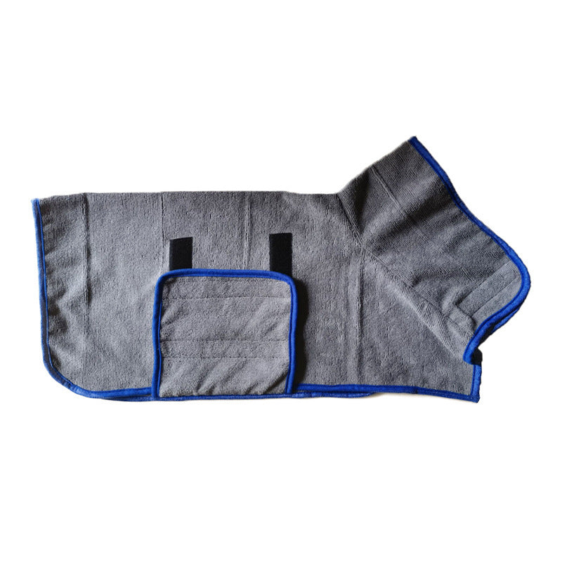 Fashion personality cat bathrobe and absorbent towel