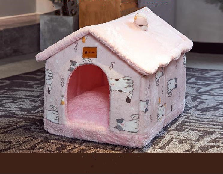 Comfortable And Cozy Warm Sofa Pet Cave/Sleep Kennel