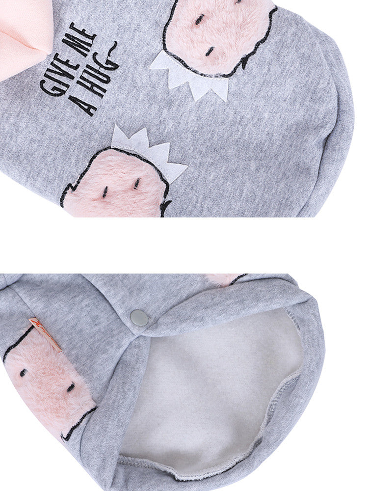 Cute Warm Cat Hooded Jacket