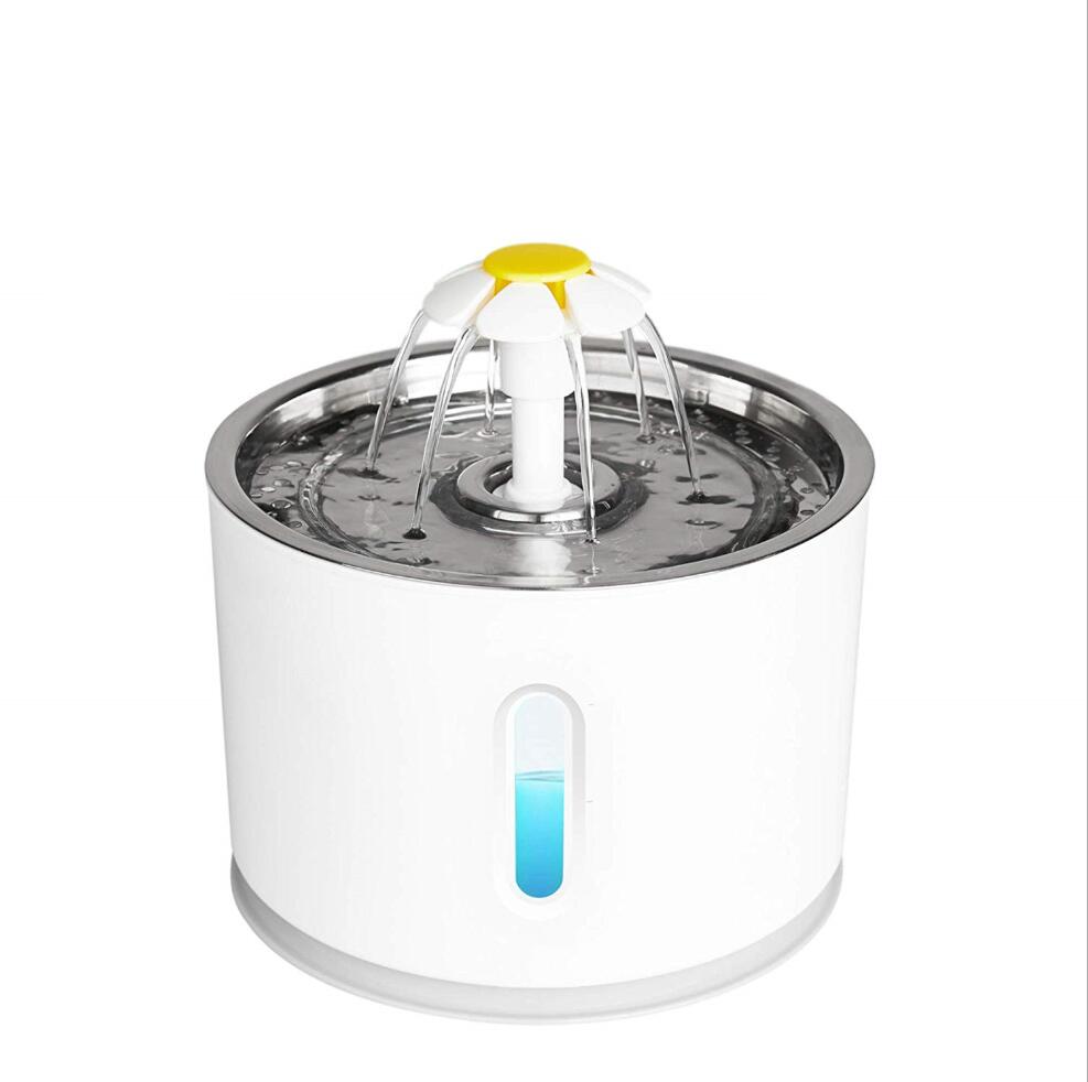 Automatic Cat Water Fountain With LED Lighting