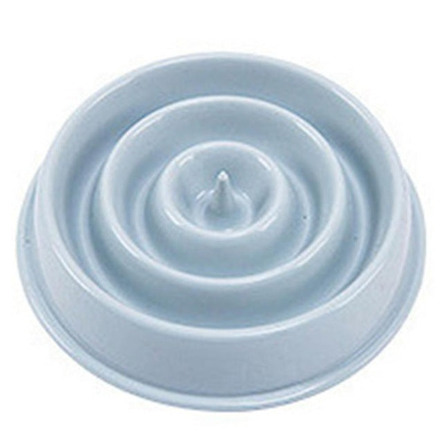Plastic Dogs And Cats Choke Prevention Food Bowl