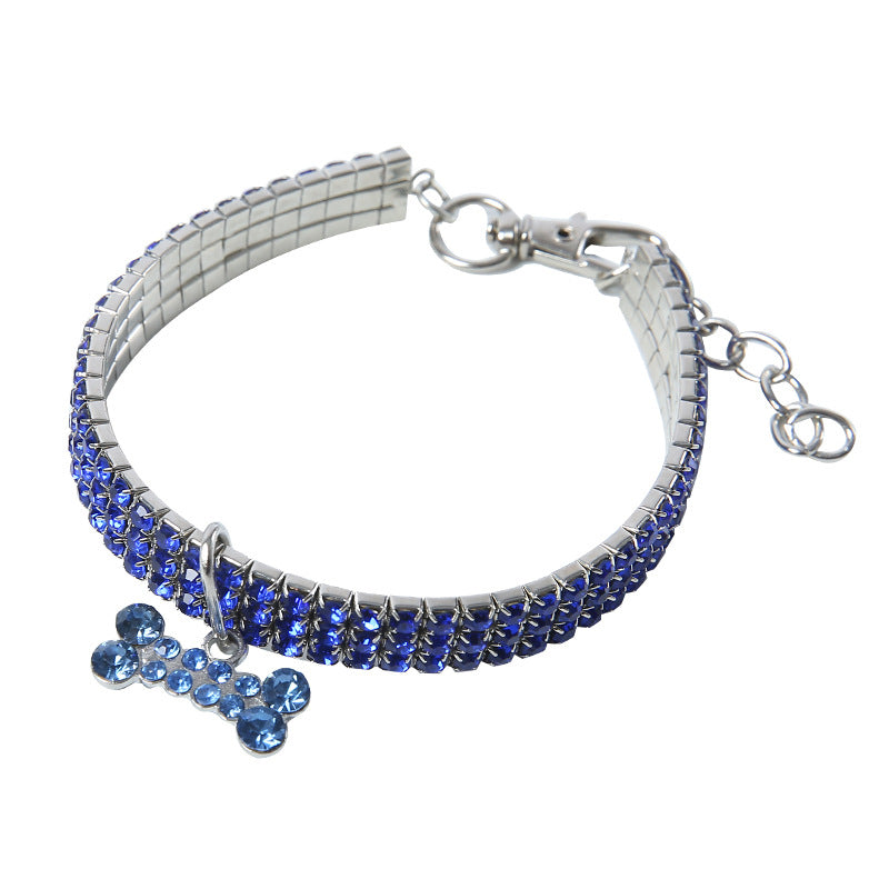 Crystal Dog Cat Collars