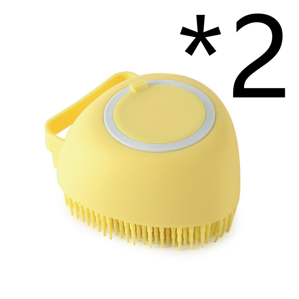 Silicone Bath Comb Brush For Dog