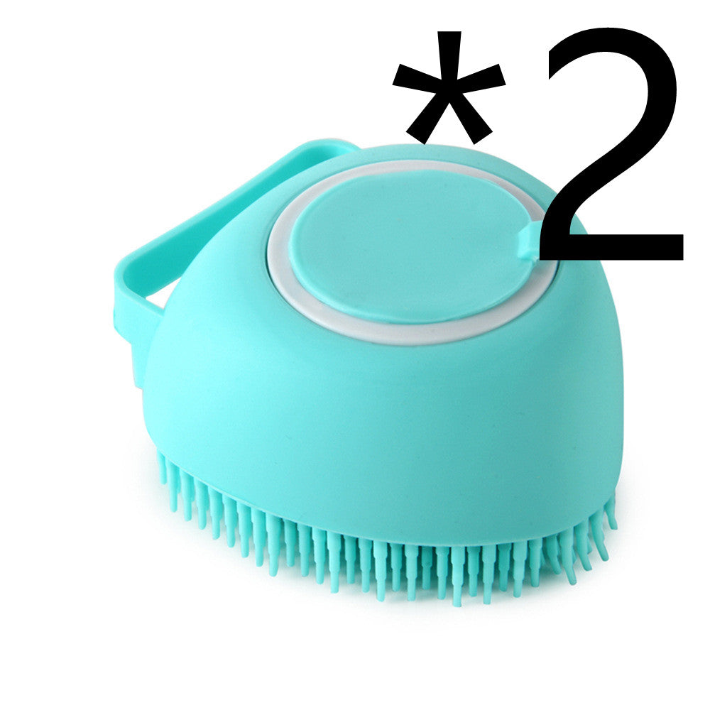 Silicone Bath Comb Brush For Dog