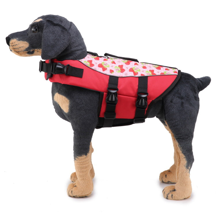 Pet Dog Swimsuit And Life Jacket