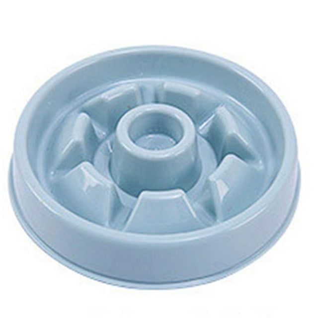 Plastic Dogs And Cats Choke Prevention Food Bowl