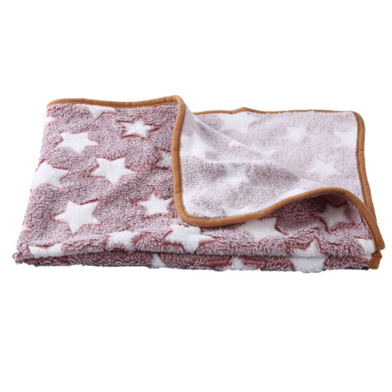 Warm Pet Flannel Printed Blanket