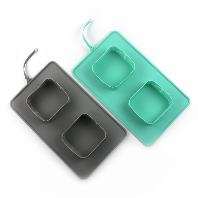 Silicone Folding Cat Dog Pet Bowl