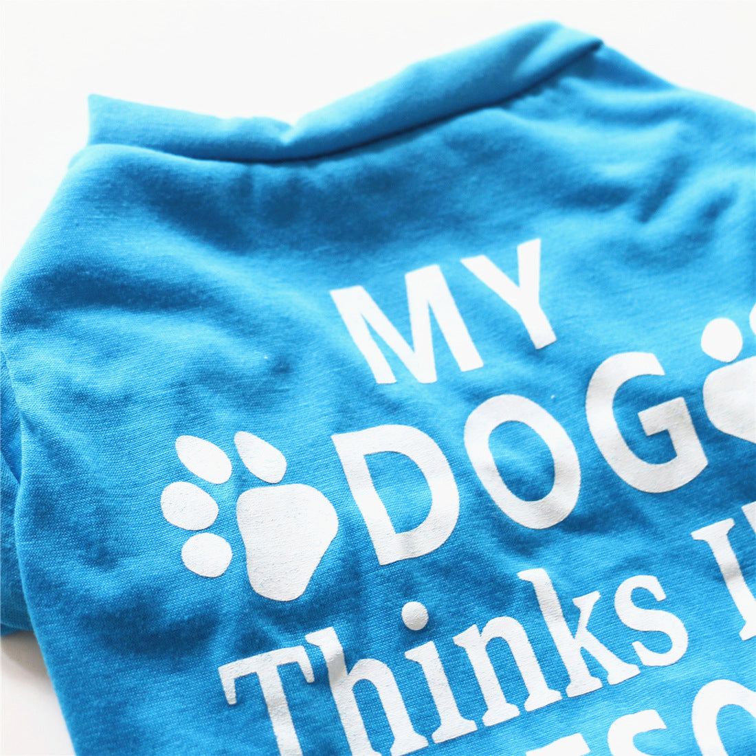 Summer I'm Awesome Printed Half Sleeves Tee shirts for Small Dogs