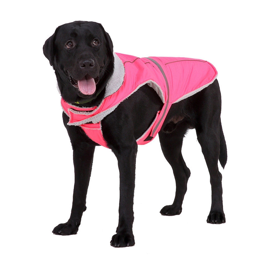 Pet Reflective Outdoor Cold Weather Dog Vest Clothes