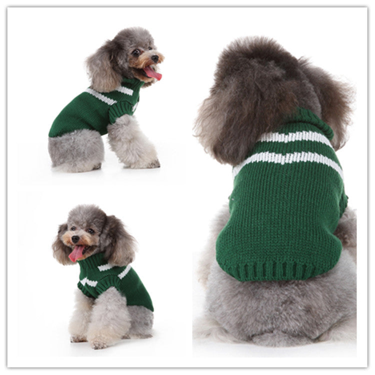 Small Dog Christmas Knitted Sweater
