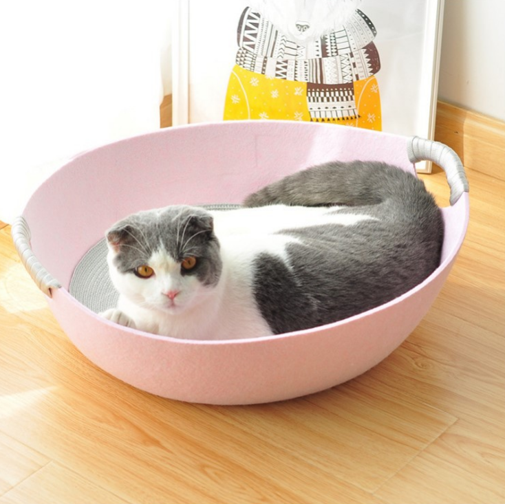 Pet Perch Cat Scratcher And Bed House