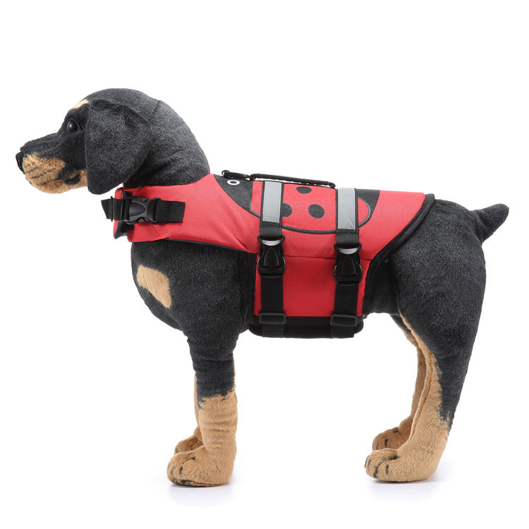 Pet Dog Swimsuit And Life Jacket