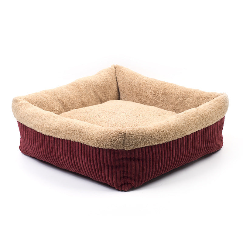 Velvet Hot-selling Separated Simple Pet Nest