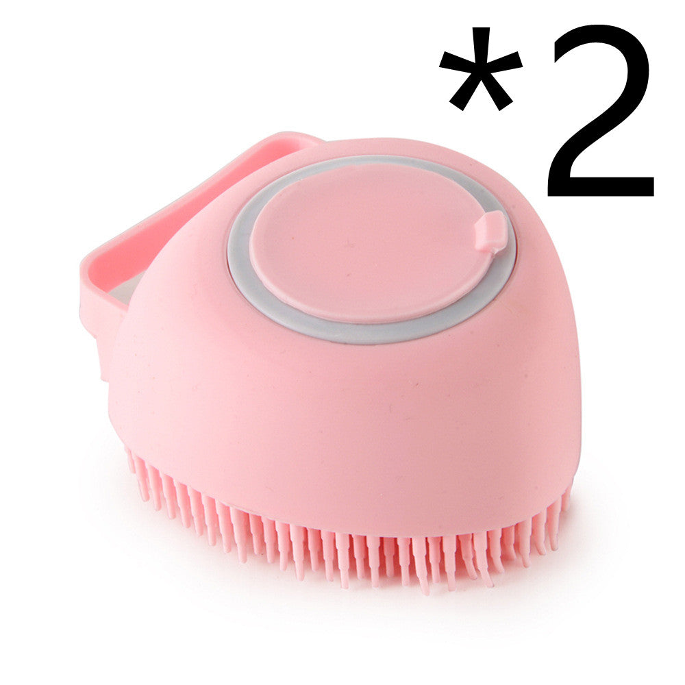 Silicone Bath Comb Brush For Dog