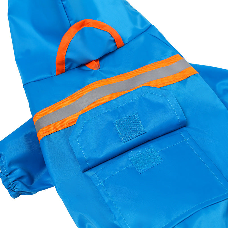 Pet Reflective Raincoat | Dog Clothes