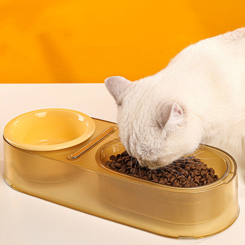 Pet Mixed Spoon Cat Diet Bowl